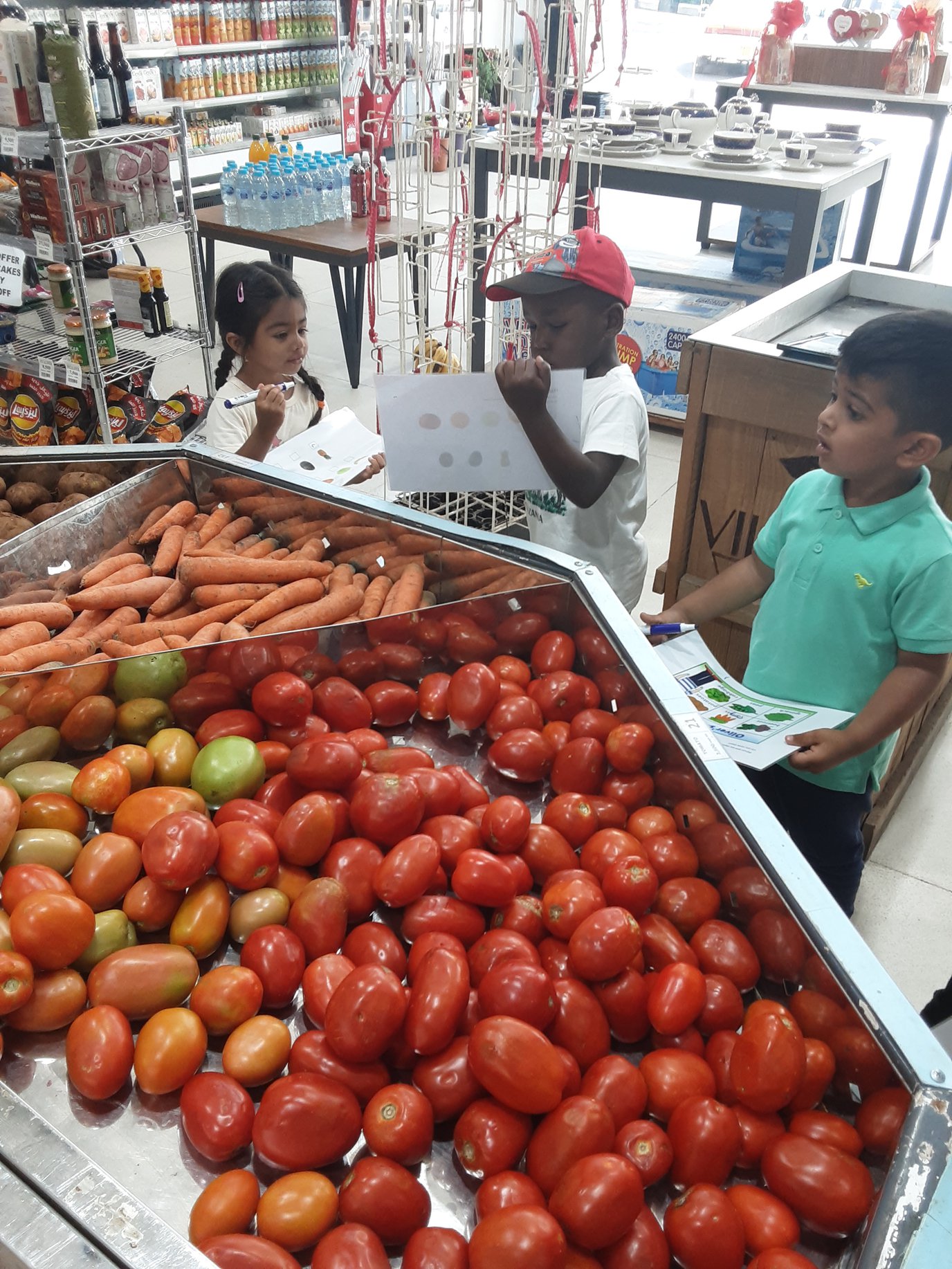 village supermarket trip